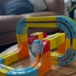 Magnetic Track Blocks & Electric Trains photo review